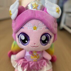 Teeny Ping Star Princess Plush Doll – K-Character Plush, Rainbow Hair, New with
